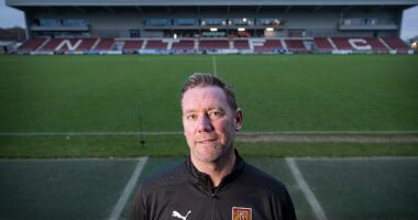 Kevin Nolan made his long-awaited return to management with Northampton last December