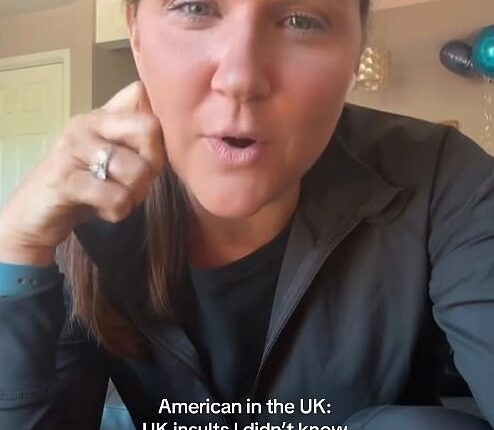 Lisa Dollan, who goes by '@yorkshire_peach' on social media, hails from Georgia, US, but now lives in West Yorkshire with her British husband and their children
