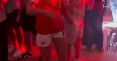 Arsenal Women celebrated in jubilant fashion after beating Barcelona 1-0 in the Champions League final