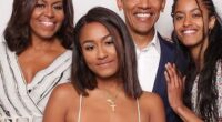 Sasha Obama (middle) and her older sister Malia Obama (right) are fast establishing themselves as the It Girls of Los Angeles