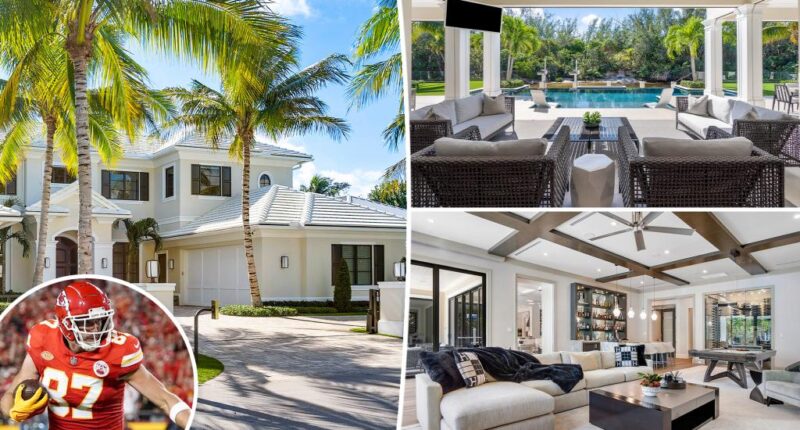 Inside Travis Kelce's luxe $20M Florida retreat ahead of NFL season
