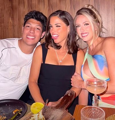 Jackson Mahomes celebrated his 25th birthday alongside sister-in-law Brittany in Las Vegas
