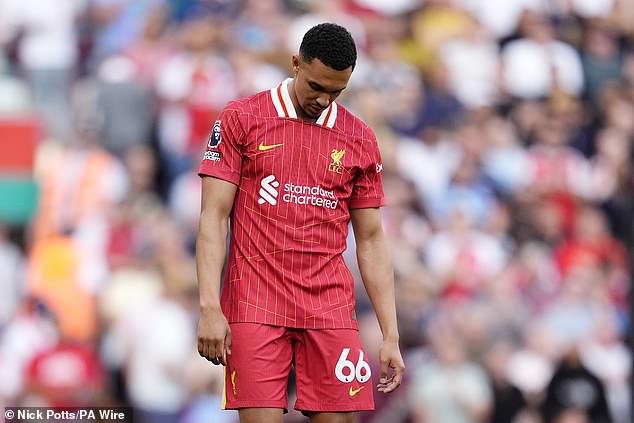 Jamie Carragher believes Trent Alexander-Arnold should not be given an emotional send-off
