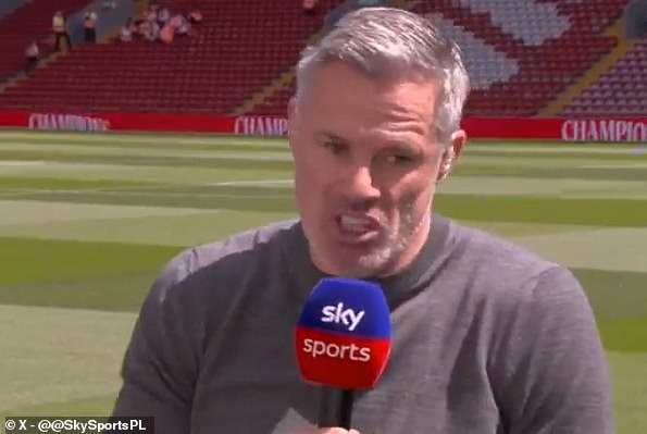 Arsenal fans are annoyed with Jamie Carragher's claim that Declan Rice may consider leaving