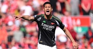 William Saliba has had some shaky moments since defensive partner Gabriel was injured
