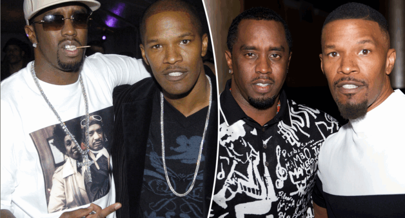 Jamie Foxx breaks his silence on rumors that Sean 'Diddy' Combs tried to kill him