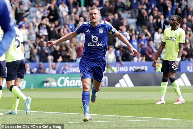 Leicester have revealed where Jamie Vardy will play his last match in the club's colours
