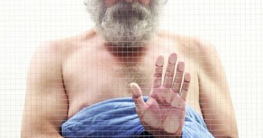 Jennifer Aniston's accused stalker Carwyle during a May 8 hearing