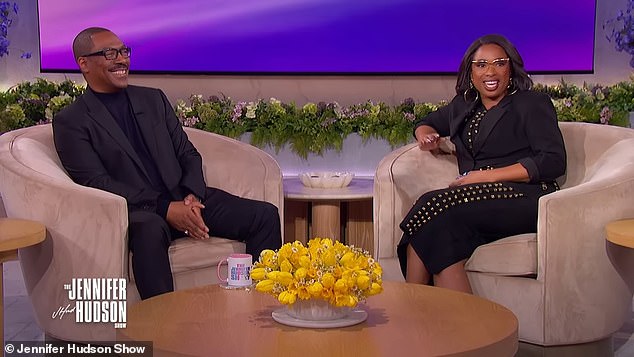 Jennifer Hudson has been slammed by furious fans over her very awkward interview with Eddie Murphy