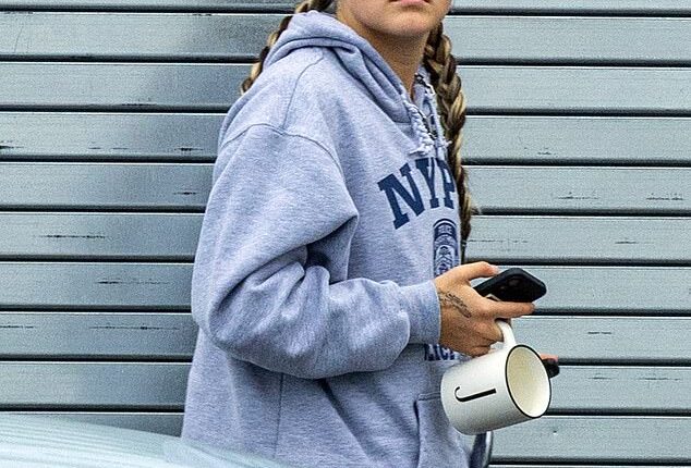 JoJo Siwa was spotted returning to normality as she arrived at her Burbank, Los Angeles, dance studio after returning home on Thursday