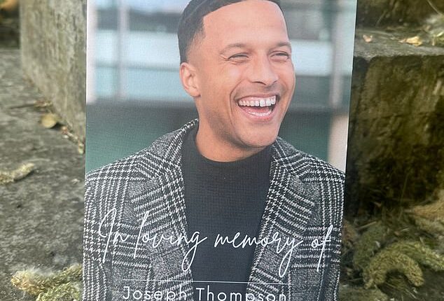 Joe Thompson funeral: Dion Dublin and ex-Man United youth stars pay respects to former football who died aged 36 after cancer battle