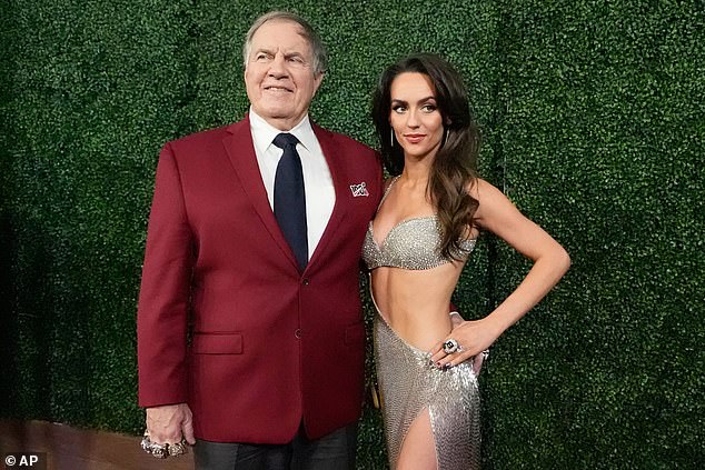 Jordon Hudson has reportedly told 'at least one person' she is engaged to Bill Belichick