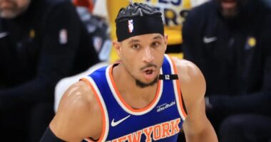 New York Knicks guard Josh Hart did not object being removed from the starting lineup.