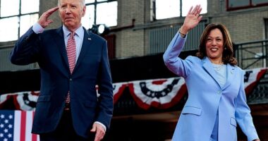 Kamala Harris has offered her condolences to former President Joe Biden after his devastating cancer diagnosis - in a public sign she wants to mend their relationship