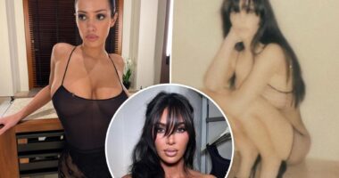 Kanye West's wife, Bianca Censori, is Kim Kardashian's doppelgänger with new long hairdo