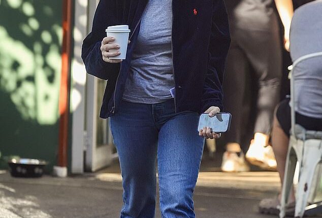 Kate Ritchie stepped out for a casual morning coffee run in Sydney on Sunday amid her ongoing extended break from her Nova's top-rating breakfast show