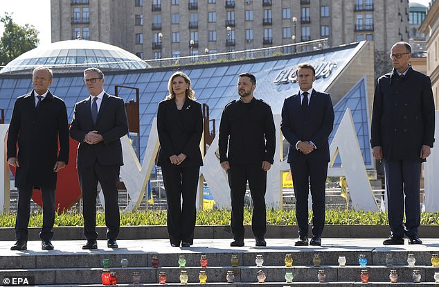 Prime Minister Sir Keir Starmer has arrived in Kyiv to meet with President Zelensky and other European leaders today