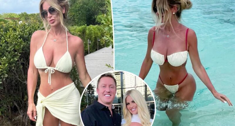 Kim Zolciak rocks bikinis on Turks and Caicos vacation
