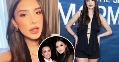 Kyle Richards' daughter Sophia, 25, hits back at criticism over weight-loss drug use