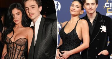 Kylie Jenner reveals why she wore black gowns at awards shows with Timothée Chalamet