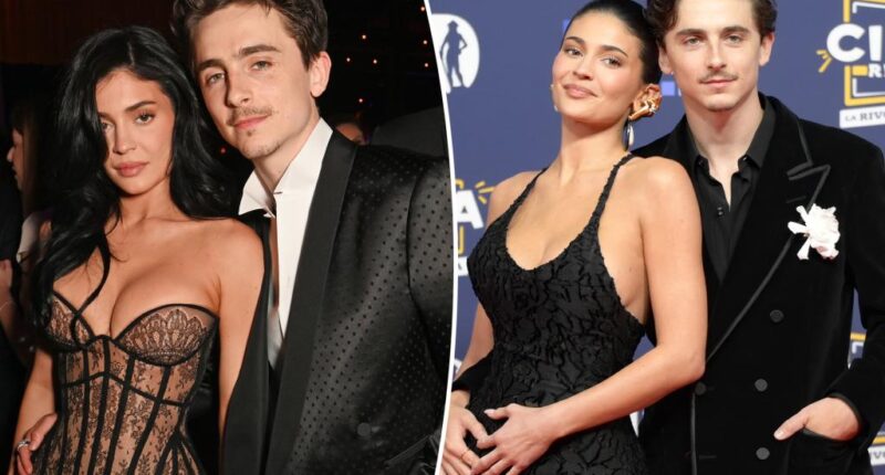 Kylie Jenner reveals why she wore black gowns at awards shows with Timothée Chalamet