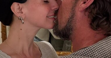 Lana Del Rey gave a rare and intimate look into her relationship with her alligator tour guide husband Jeremy Dufrene as she posted a smooching PDA snap on Instagram on Monday