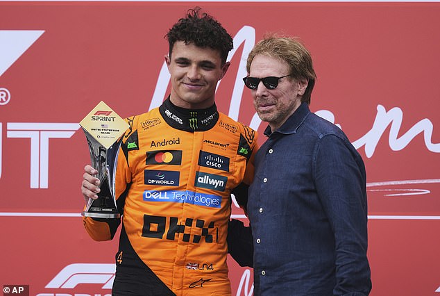 Lando Norris won the Miami GP sprint after a timely safety car allowed him to pit for new tyres