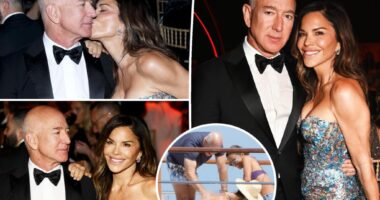 Lauren Sánchez tones down PDA with Jeff Bezos after getting spanked on yacht