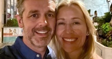 Lauren Zonfrillo has revealed the heartbreaking reason why she decided to have late husband Jock buried. Both pictured