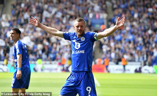 Leicester 2-0 Ipswich: Jamie Vardy scores 200th goal in 500th and final appearance for the Foxes