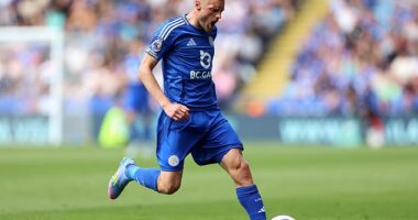 Leicester have released 11 players after they were relegated to the Championship including club legend Jamie Vardy