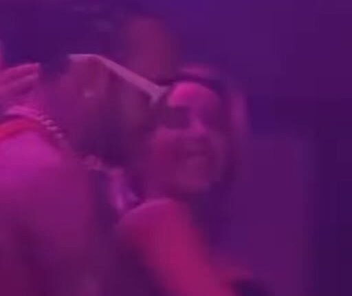Lewis Hamilton was captured cosying up to Russian model and influencer Violetta Bert