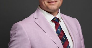 Liberal Democrat MP Cameron Thomas (pictured) has been accused of an 'abuse of power' after sexting a Ukrainian translator during an official visit to the war-torn country