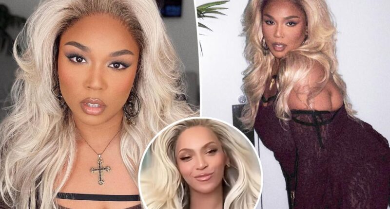 Lizzo channels Beyoncé in new photo shoot as she enters her 'blonde era'
