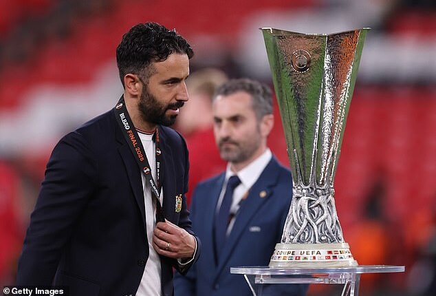 Man United are standing by Ruben Amorim after losing the Europa League final to Tottenham