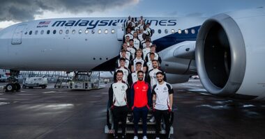 Man United flew out to Malaysia for their post-season tour just hours after playing Aston Villa