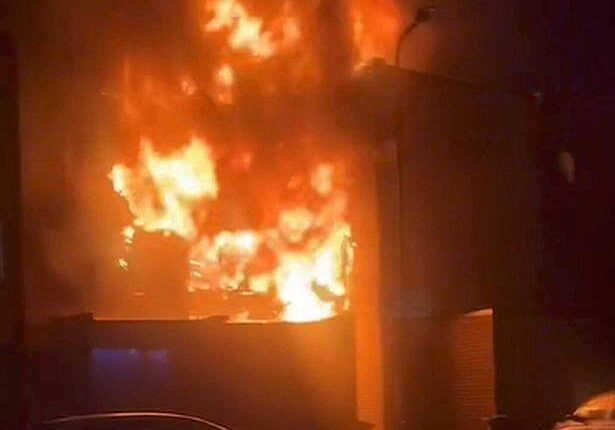 A man has been arrested on suspicion of murder after a mother was killed alongside her three children in a horror house fire in Brent, northwest London in the early hours of Saturday morning
