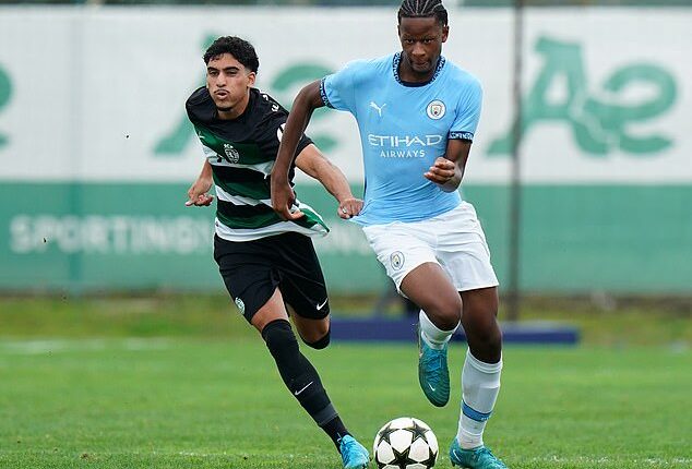 Although appearing slight, defender Stephen Mfuni is strong in duels and has impressed coaches with his reading of situations