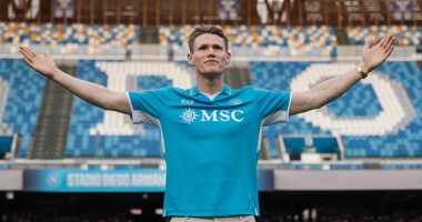 Scott McTominay has become the star man at Napoli since his move from Manchester United