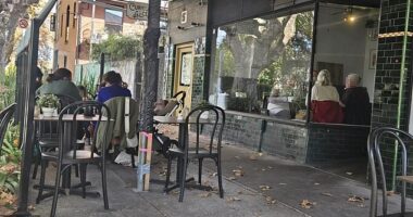 A university student's complaint about a group of women with children sitting near her study group at a Melbourne café has sparked a fierce debate