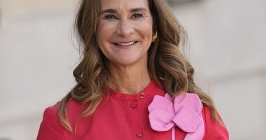 Melinda French Gates called her ex-husband Bill Gates' decision to give away nearly all of his fortune a 'fantastic' idea