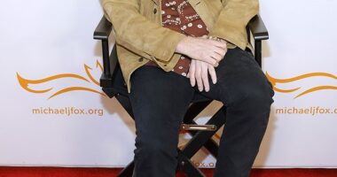 Michael J. Fox will be writing a new memoir - his fifth book; The memoir will focus on the year 1985, which is when Michael was working on both Back to the movie Future and the series Family Ties - as well as years before he was diagnosed with Parkinson's Disease. Pictured April 16, 2025