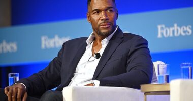 Michael Strahan is a former football player and current journalist and TV host
