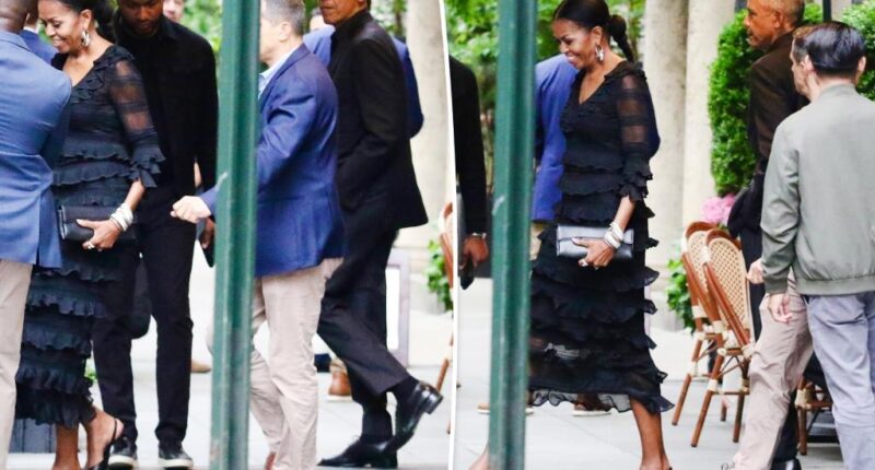 Michelle and Barack Obama spotted on NYC dinner date after squashing split rumors