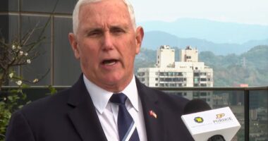 Mike Pence warns of security risk of Trump accepting a plane from nation with powerful Hamas ties