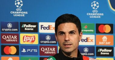 Mikel Arteta insisted that winning trophies is all about timing and pointed to old points totals