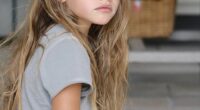 A former child model - dubbed the 'most beautiful in the world' when she was six - is now all grown up