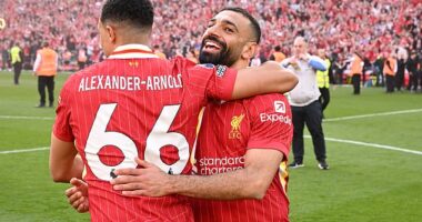 Mohamed Salah shared a moving tribute to Trent Alexander-Arnold, who is leaving Liverpool