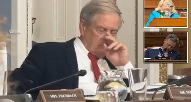 Lawmakers on Capitol Hill are still having trouble staying awake through their overnight sessions negotiating President Donald Trump 's 'big beautiful bill.'