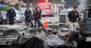 Multiple people dead after private jet crashes in San Diego neighborhood: More than 100 evacuated from homes